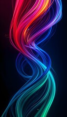 Abstract Colorful Background &ndash; Dynamic Digital Chromatic Display
