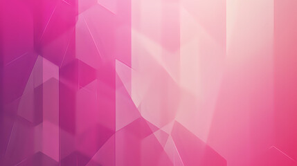 Sleek modern pink gradient background with triangular geometric shapes