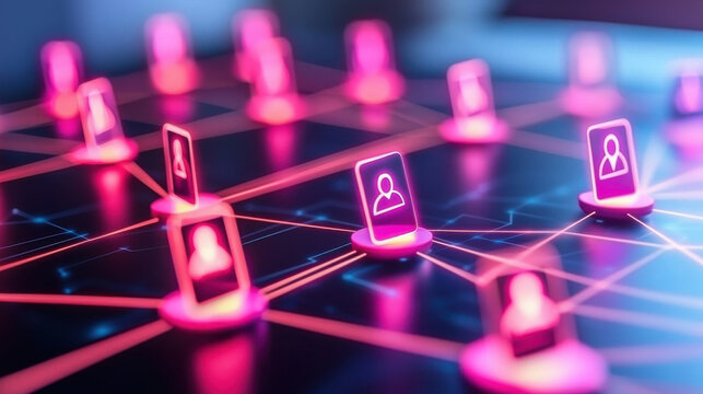 Social media personalization with dynamic profile connections