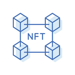 Blockchain Vector icon