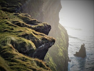 Klify w Irlandii nad Atlantykiem  © Krystian
