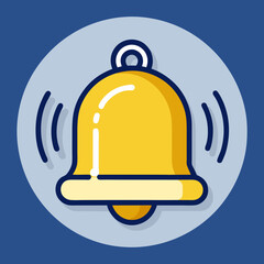 Fototapeta premium vector bell icon