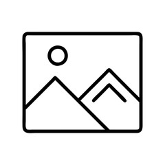 screenshot gallery icon, screenshot gallery line art - simple line art of screenshot gallery, perfect for screenshot gallery logos and icons