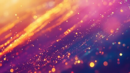 Fototapeta premium abstract background with golden bokeh lights and blurred texture warm tones soft glow high detail minimalistic and elegant abstract background