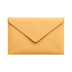 brown envelope isolated on transparent background