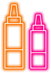 Neon Barbeque Equipment