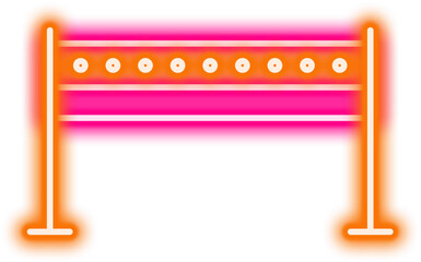 Neon Barbeque Equipment