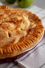Homemade Apple Pie Ready to Eat