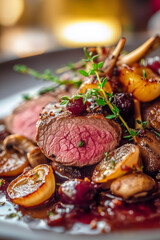 Poronkäristys – Finnish Sautéed Reindeer with Caramelized Onions and Lingonberries