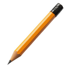A Simple Yellow Pencil for Drawing and Writing