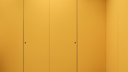 Plain yellow wall product background
