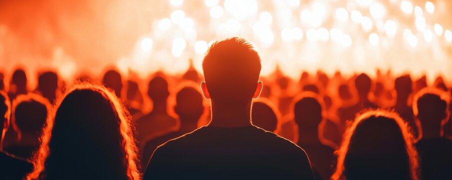 Concert crowd experience outdoor festival photography nighttime audience perspective music vibes