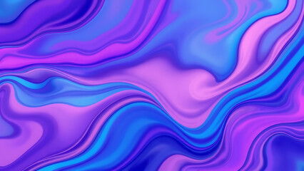 Vibrant Abstract PC Wallpaper with Glowing Fractal Patterns (4K Futuristic Gradient Design)
