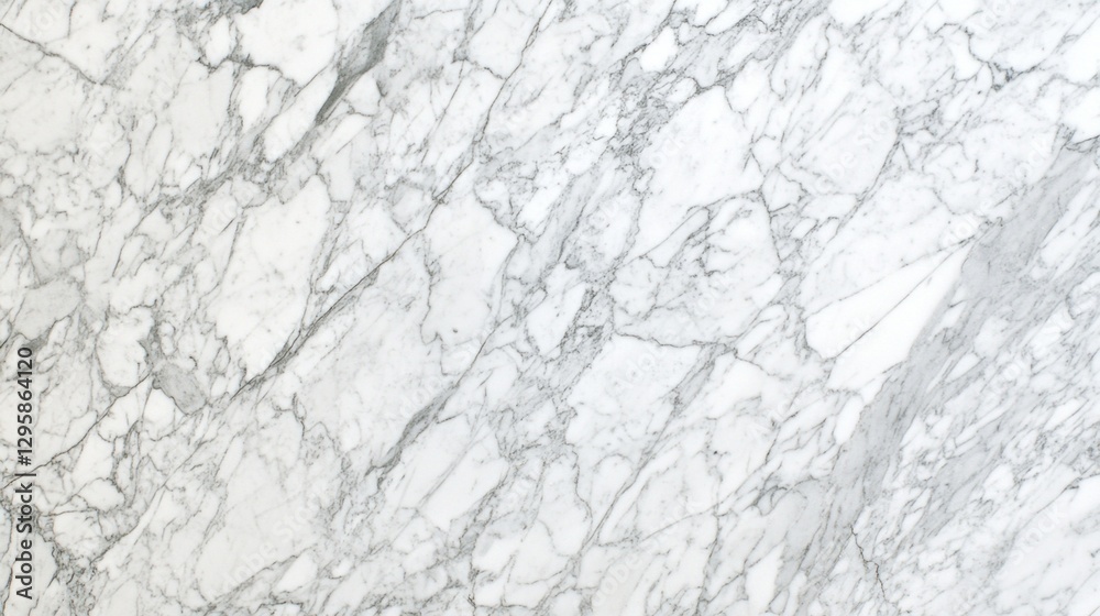 Poster beautiful white marble features enchanting gray veining, perfect for creating sophisticated and mode