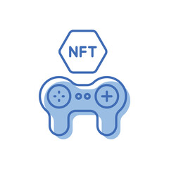 Nft Game Asset Vector icon
