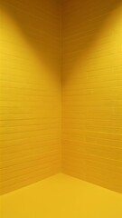 Plain yellow wall product background