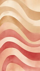 Watercolor background soft vintage with pale beige pink color gradient