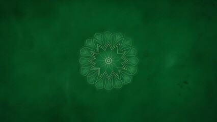 Elegant green design isolated on white, wallpaper