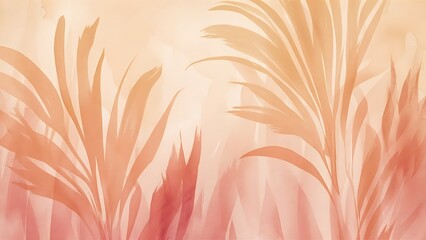 Watercolor background soft vintage with pale beige pink color gradient