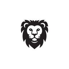 lion head vector illustration