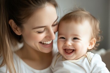 Mutter und Baby – Glückliche Familienmomente

