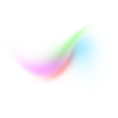 Blue pink colors gradient shape  transparent background. Dynamic blue flowing wave lines design element banner poster cover abstract design