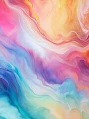 Fototapeta premium Abstract colorful swirls and waves background. (2)