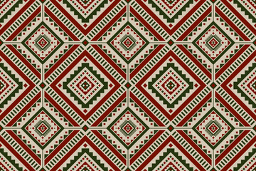 Geometric ethnic oriental seamless pattern in tribal. folk, embroidery. Indian style. Design for background, fabric, clothing, carpet, batik, print.
