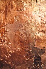 Fototapeta premium Rustic metal work with a weathered, patina effect. Ideal for home decor or gallery pieces.