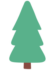 Obraz premium Christmas tree isolated 