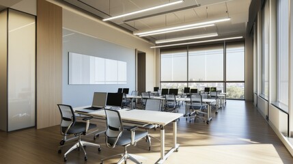 Social psychology discussion in a clean office space. Featuring behavioral research and teamwork