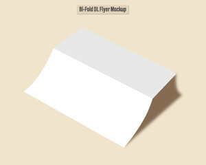 Bi-Fold Dl Flyer mockup