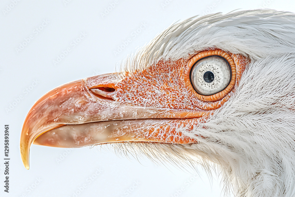 Poster close up of bird beak highlighting texture and intricate details