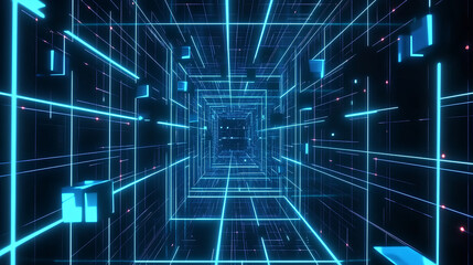 abstract blue background