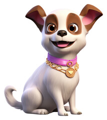 Obraz premium PNG Chihuahua figurine cartoon mammal.