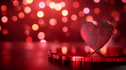 Heart Icon with Romantic Valentine’s Day Vibe