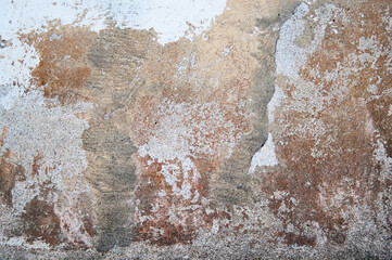 wall close-up, the texture of the old building wall is visible in the photo