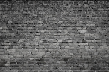old grey brick wall close up