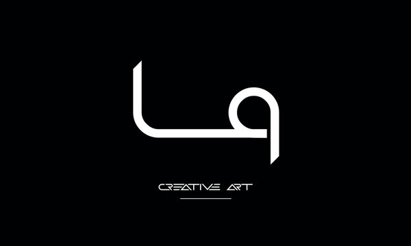 LQ, QL, L, Q abstract letters logo monogram
