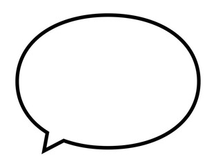 シンプル　楕円　フレーム　白　黒縁