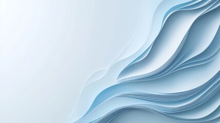 Obraz premium Blue minimalist background