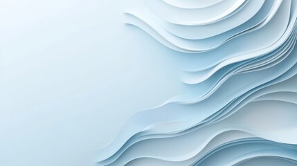 Obraz premium Blue minimalist background