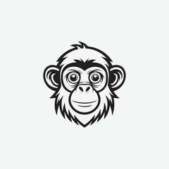 Obraz premium Discover a stylish money face vector silhouette with clean, clear lines and a minimalist white background. Perfect for modern designs, branding, and creative projects.