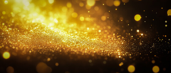 gold background light black golden casino vector glitter particle dust award poker vip magic effect shine star game spotlight luxury bokeh 3d design yellow glamour white spark sparkle chip line slot 