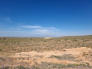 beautiful view of the desert
