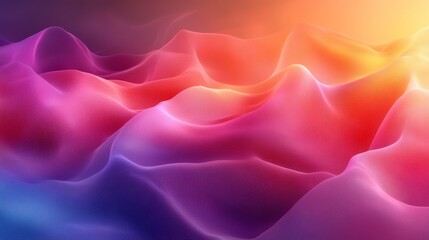 Fototapeta premium Smooth Gradient Silky Texture Background 