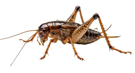 Isolated Field Cricket: A Detailed Look at a Common Insect