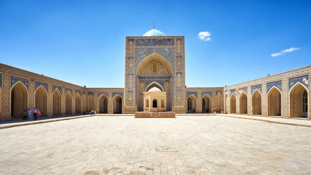 Courtyard of The Kalyan Mosque in Bukhara