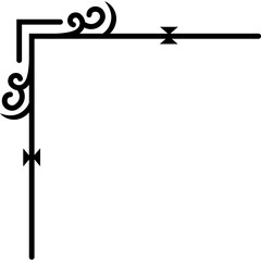 Retro Decorative Shape