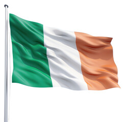 PNG Irish flag cloud wind sky.